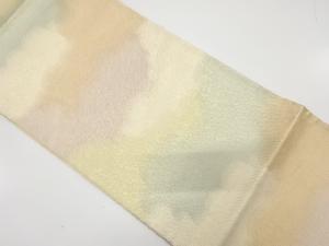 雲模様織り出し　暈し　全通袋帯